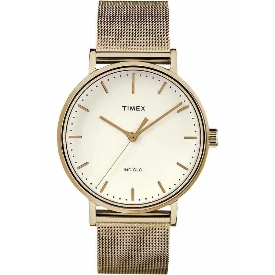 Timex Fairfield 37mm Gold Mesh